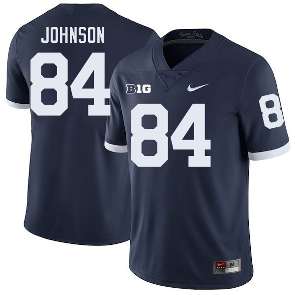 Theo Johnson Penn State Jersey,PSU Nittany Lions #84 Theo Johnson Football Uniforms-Retro